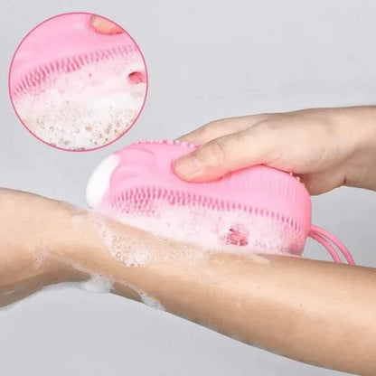 Super Soft Silicon Bubbles Bath Brush | Body Scrubber Bath Sponge Exfoliating Body Brush