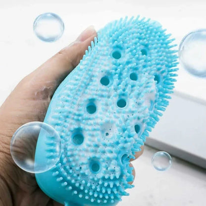 Super Soft Silicon Bubbles Bath Brush | Body Scrubber Bath Sponge Exfoliating Body Brush