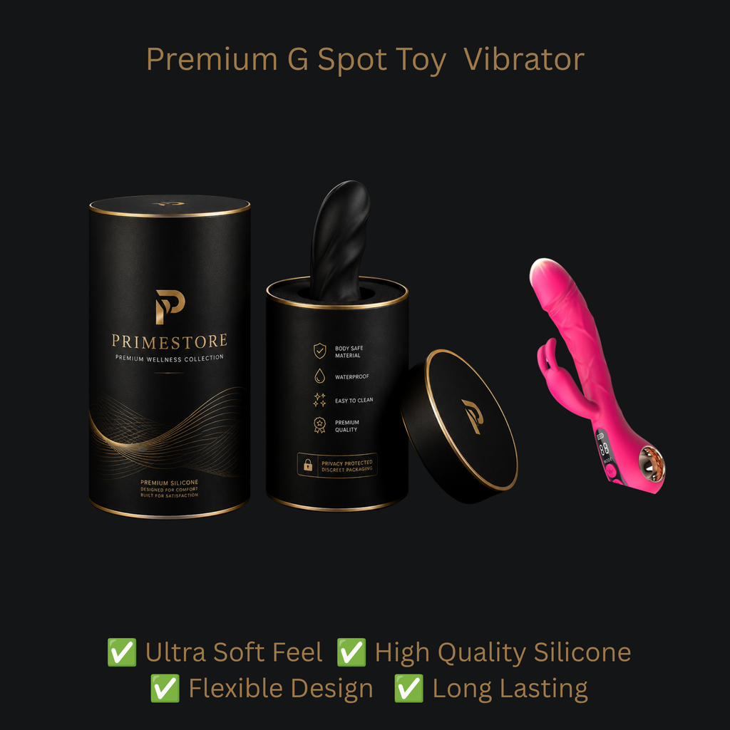 Dual-Motion Silicone G Spot Rabbit Massager – 9 Modes