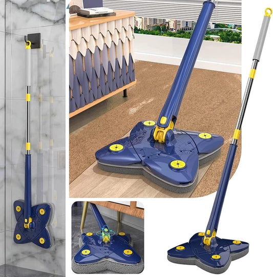 Cleaning X Mop 360° Rotatable Adjustable Corner Mop